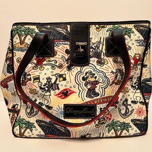 Dooney And Bourke Disney Cruise Line Tote Bag
